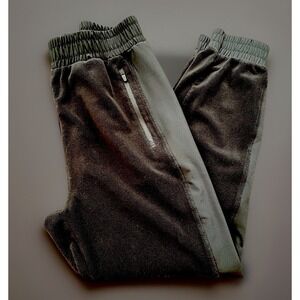 Zyia Active Jogger Pants Womens Medium Tapered Leg Black Stretch Athleisure